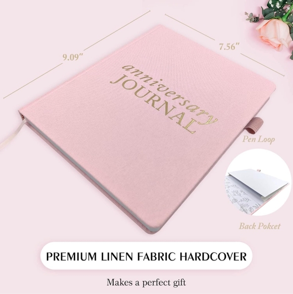 NIP Ivory Anniversary Journal for couples - Picture 6 of 8